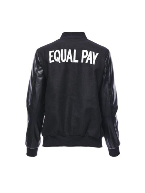 Hilary MacMillan Equal Pay Varsity Jacket