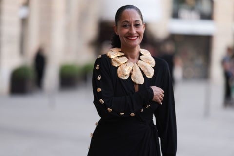 Tracee Ellis Ross at paris couture fall 2023 fashion week